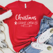 Weihnachts-Cookie-Crew Frauen T - Shirt