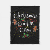 Weihnachts-Cookie-Crew ist perfekt als Familienspi Fleecedecke (Vorderseite)