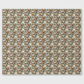 Weihnachts-Cookie Design Geschenkpapier Wrapping (Flach)