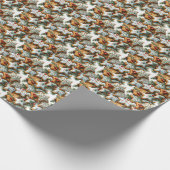 Weihnachts-Cookie Design Geschenkpapier Wrapping (Ecke)
