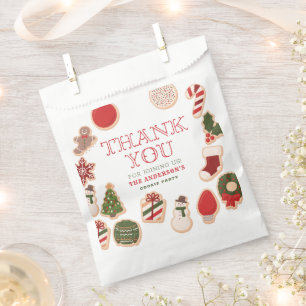 Weihnachts-Cookie Erste Geburtstagsparty Geschenktütchen