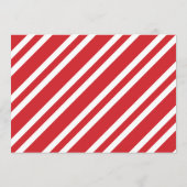 Weihnachts-Cookie Erste Geburtstagsparty Programm (Rückseite)