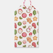 Weihnachts-Cookie-Exchange Benutzerdefinierte Gesc Geschenkanhänger (Rückseite)