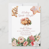 Weihnachts-Cookie-Exchange Einladung (Vorderseite)