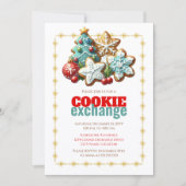 Weihnachts-Cookie-Exchange-Party Einladung (Vorderseite)