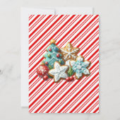 Weihnachts-Cookie-Exchange-Party Einladung (Rückseite)