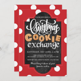Weihnachts-Cookie-Exchange-Party Einladung