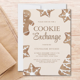 Weihnachts-Cookie-Exchange-Party Einladung