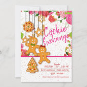 Weihnachts-Cookie-Exchange-Party Einladung (Vorderseite)