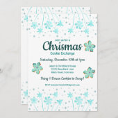 Weihnachts-Cookie-Exchange-Party Einladung (Vorne/Hinten)