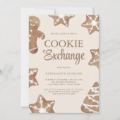 Weihnachts-Cookie-Exchange-Party Einladung (Vorderseite)