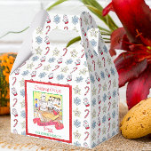 Weihnachts-Cookie-Exchange-Personalisierte Box Geschenkschachtel