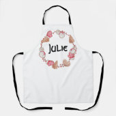 Weihnachts-Cookie-Exchange Schürze (Vorderseite)