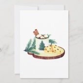 Weihnachts-Cookie Exchange Winter-Party Einladung (Rückseite)