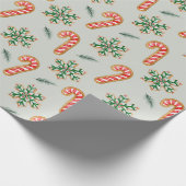 Weihnachts-Cookie Geschenkpapier (Ecke)