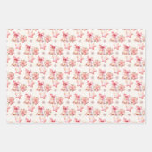 Weihnachts-Cookie Lebkuchengebäck Manpink Mädchen Geschenkpapier Set (Vorderseite 2)