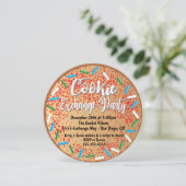 Weihnachts-Cookie-Party Einladungen (Stehend Vorderseite)