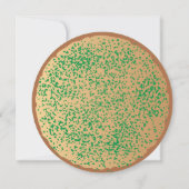 Weihnachts-Cookie-Party Einladungen (Rückseite)