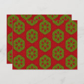 Weihnachts-Cookie Postkarte (Vorne/Hinten)