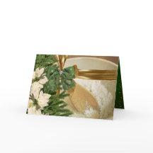 Weihnachts-Cookie Rezepte Grußkarte