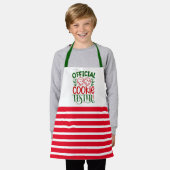 Weihnachts-Cookie-Schürze Schürze (Getragen)