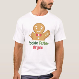 Weihnachts-Cookie Tester Niedlich Holiday Baking T T-Shirt