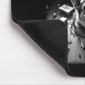 Weihnachts-Corgi auf Kamera erwischt Mousepad (Ecke)