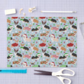 Weihnachts-Corgi-Hunde-Tissue Seidenpapier (Handwerk)