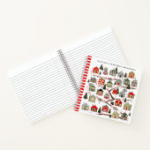 Weihnachts Countdown Holiday Planner Notebook Notizblock (Innenseite)