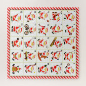 Weihnachts-Countdown-Jigsaw-Puzzle für Sport Puzzle (Horizontal)