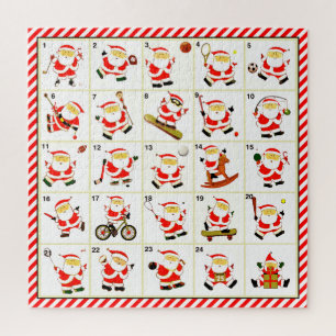 Weihnachts-Countdown-Jigsaw-Puzzle für Sport Puzzle