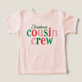 Weihnachts-Cousin Crew passt Familie (Design Vorderseite)