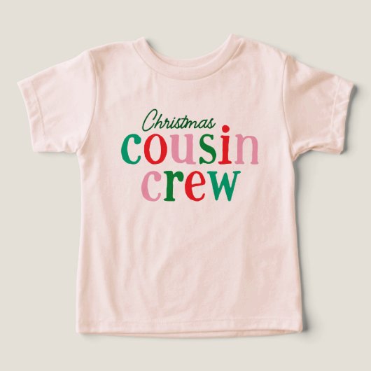 Weihnachts-Cousin Crew passt Familie (Design Vorderseite)
