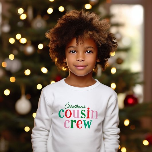 Weihnachts-Cousin Crew passt Familie