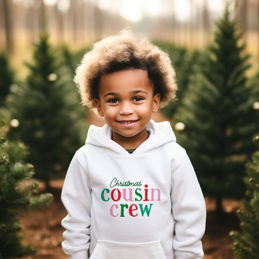 Weihnachts-Cousin Crew passt Familie Hoodie