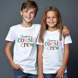 Weihnachts-Cousin Crew passt Familie T-Shirt