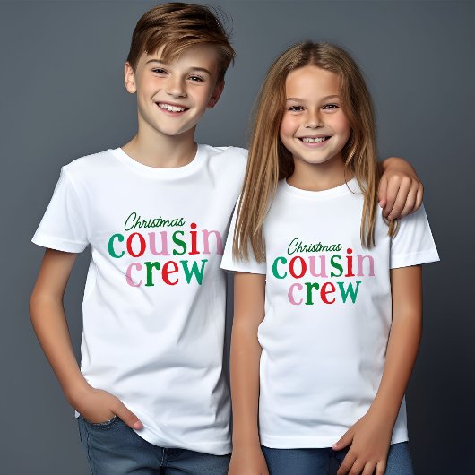Weihnachts-Cousin Crew passt Familie T-Shirt