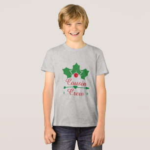 Weihnachts-Cousin-Crew Tri-Blend Shirt