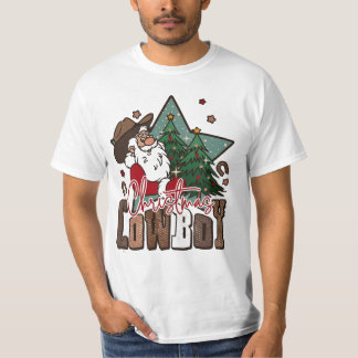 Weihnachts-Cowboy, Weihnachten-Western, Weihnachte T-Shirt