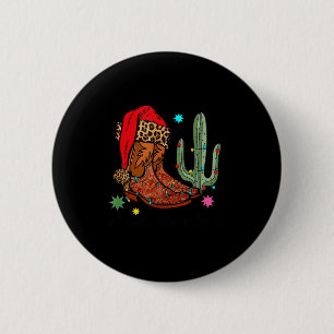Weihnachts-Cowgirl-Stiefel, western Weihnachten Lu Button