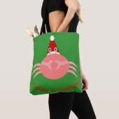 Weihnachts-Crab Tote-Tasche Tasche (Von Nahem)
