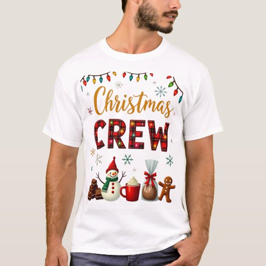 Weihnachts-Crew (3) T-Shirt (Vorderseite)
