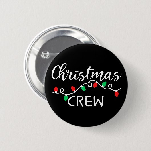 Weihnachts-Crew Button (Vorne & Hinten)