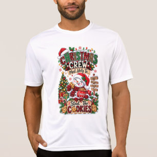 Weihnachts-Crew, das am wahrscheinlichsten Kekse s T-Shirt