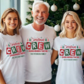 Weihnachts-Crew Erinnerungen zusammenpassen T-Shirt