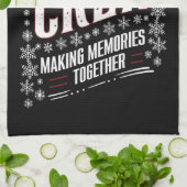 Weihnachts-Crew-Familie Matching Xmas Squad Geschirrtuch (Gefaltet)