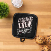 Weihnachts-Crew-Familie Matching Xmas Squad Topflappen (Oben Unten)