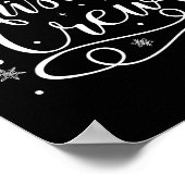 Weihnachts-Crew Familiengruppe Matching Christmas  Poster (Ecke)