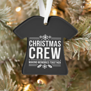 Weihnachts-Crew-Familientreffen Grafik Weihnachten Ornament