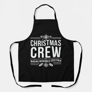 Weihnachts-Crew-Familientreffen Grafik Weihnachten Schürze